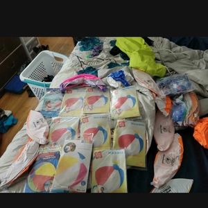 Inflatable beach balls